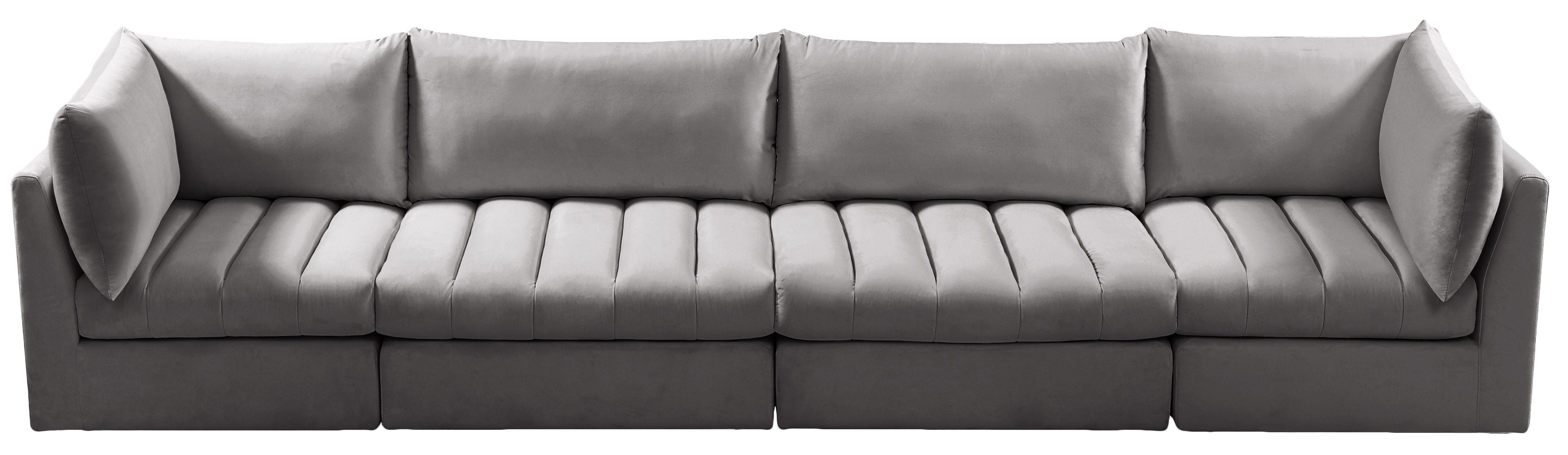 Meridian Furniture - Jacob - Modular 4 Seat Sofa - 5th Avenue Furniture