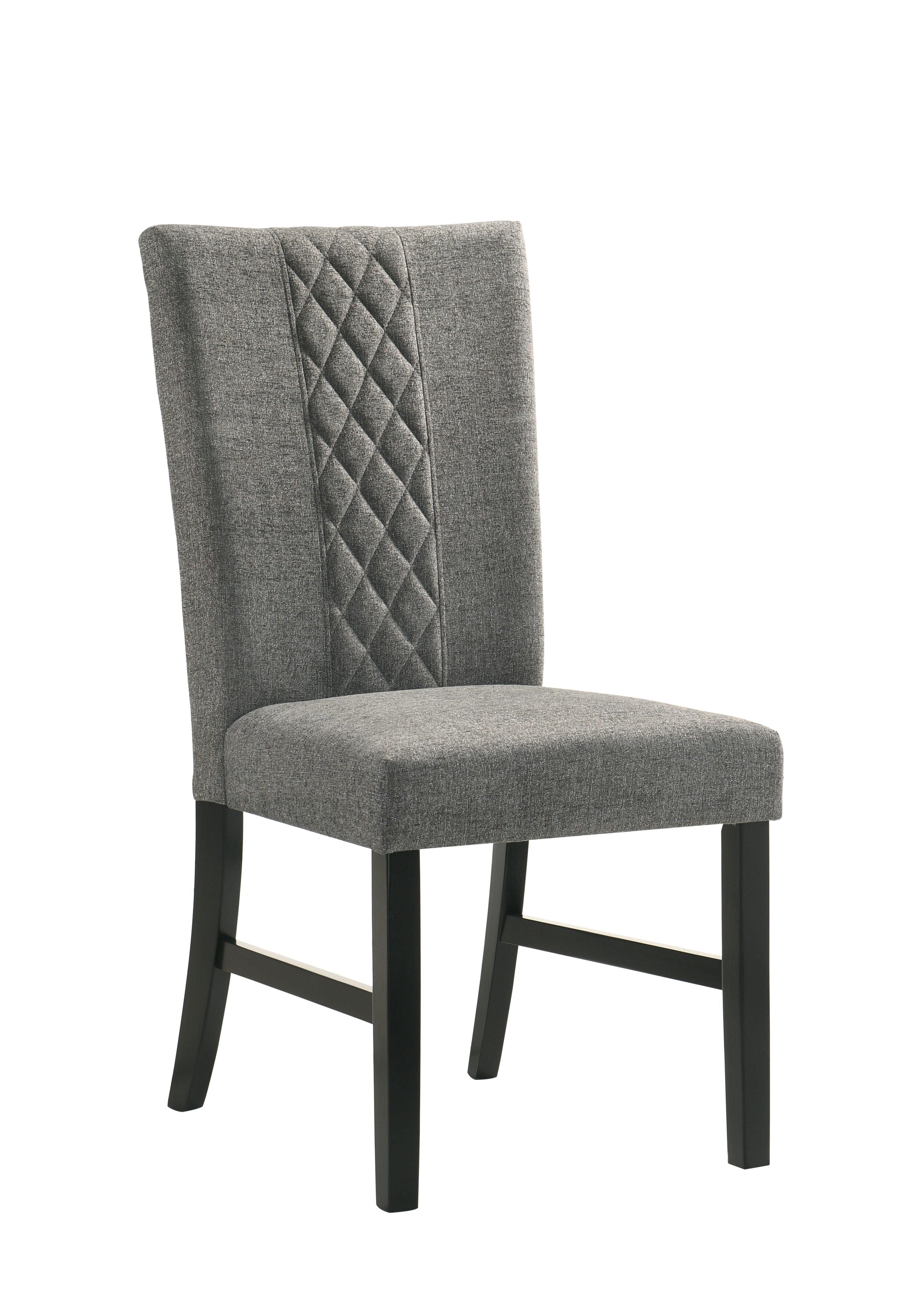 Crown Mark - Arlene - Side Chair (Set of 2) - Gray - 5th Avenue Furniture