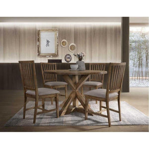 ACME - Wallace II - Dining Table - Weathered Oak - 5th Avenue Furniture
