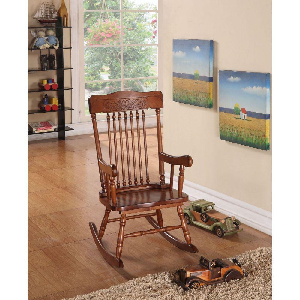 ACME - Kloris - Youth Rocking Chair - Tobacco - 30" - 5th Avenue Furniture
