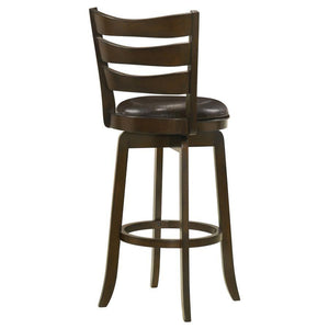 CoasterEssence - Murphy - Ladder Back Swivel Bar Stool - 5th Avenue Furniture