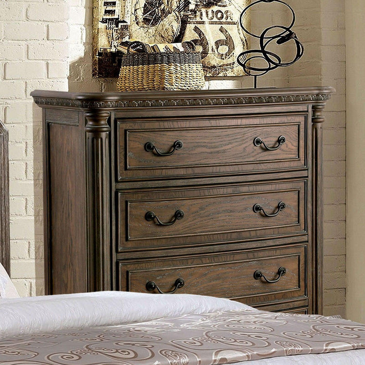 Furniture of America - Persephone - Chest - Rustic Natural - 5th Avenue Furniture