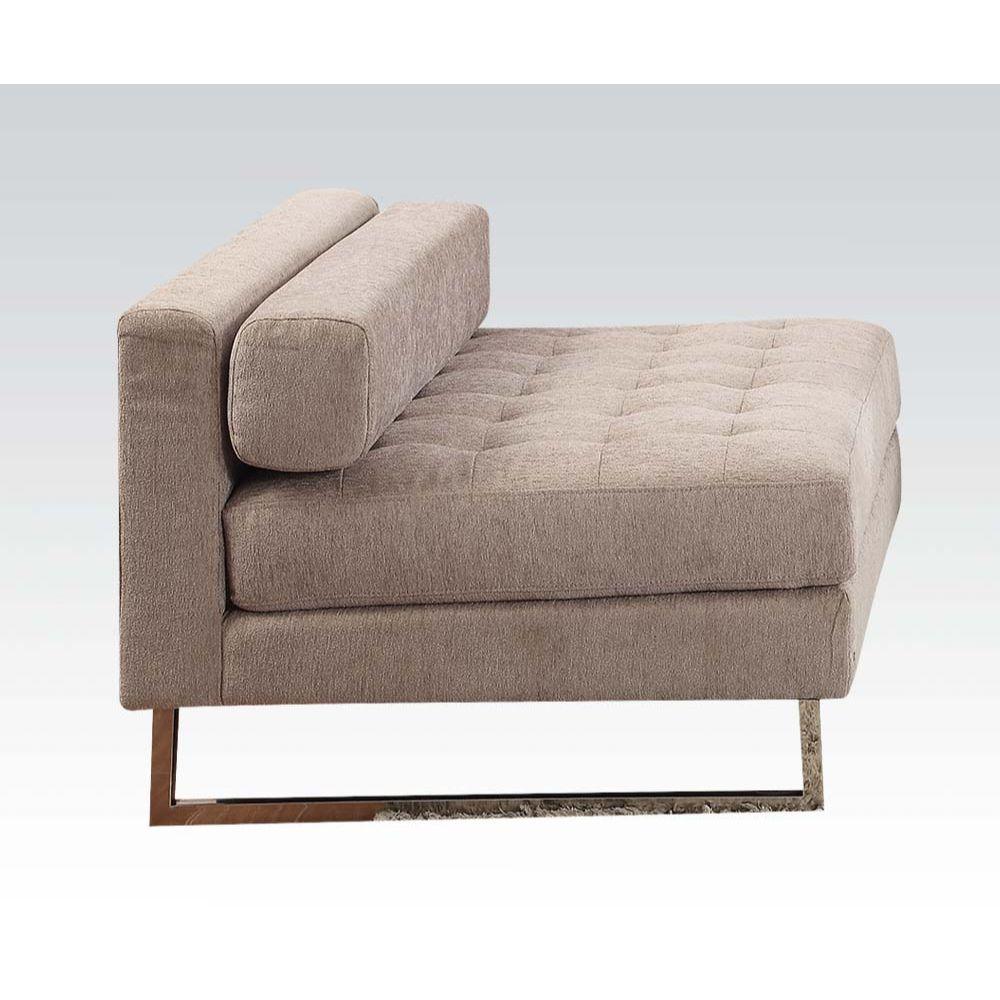 ACME - Sampson - Chair - Beige Fabric - 5th Avenue Furniture
