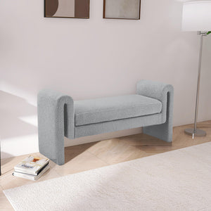 Meridian Furniture - Stylus - Bench - 5th Avenue Furniture