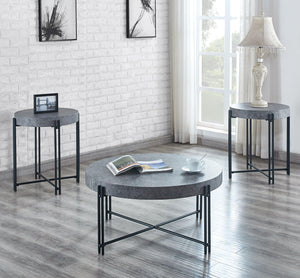 Steve Silver Furniture - Morgan - 3 Piece Table Set - Black - 5th Avenue Furniture
