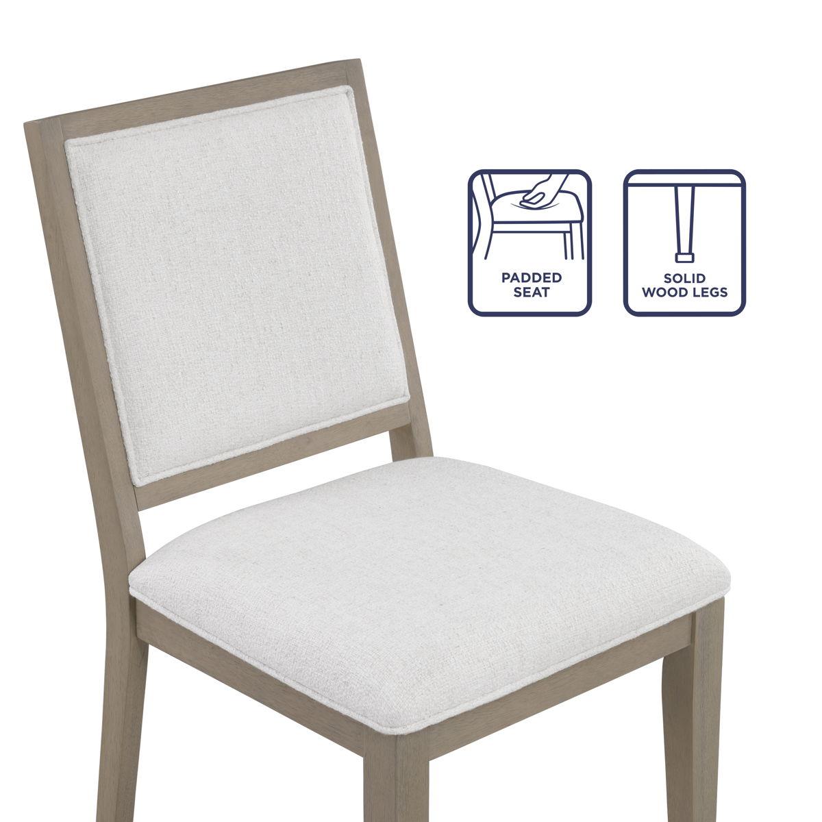 Steve Silver Furniture - Lily - Side Chair (Set of 2) - Gray - 5th Avenue Furniture