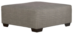 Jackson - Cutler - Cocktail Ottoman 40" - Basalt - 5th Avenue Furniture