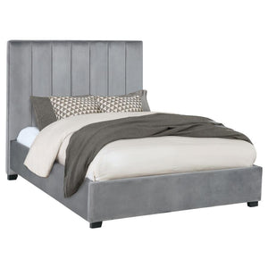 CoasterEssence - Arles - Vertical Channeled Tufted Bed - 5th Avenue Furniture