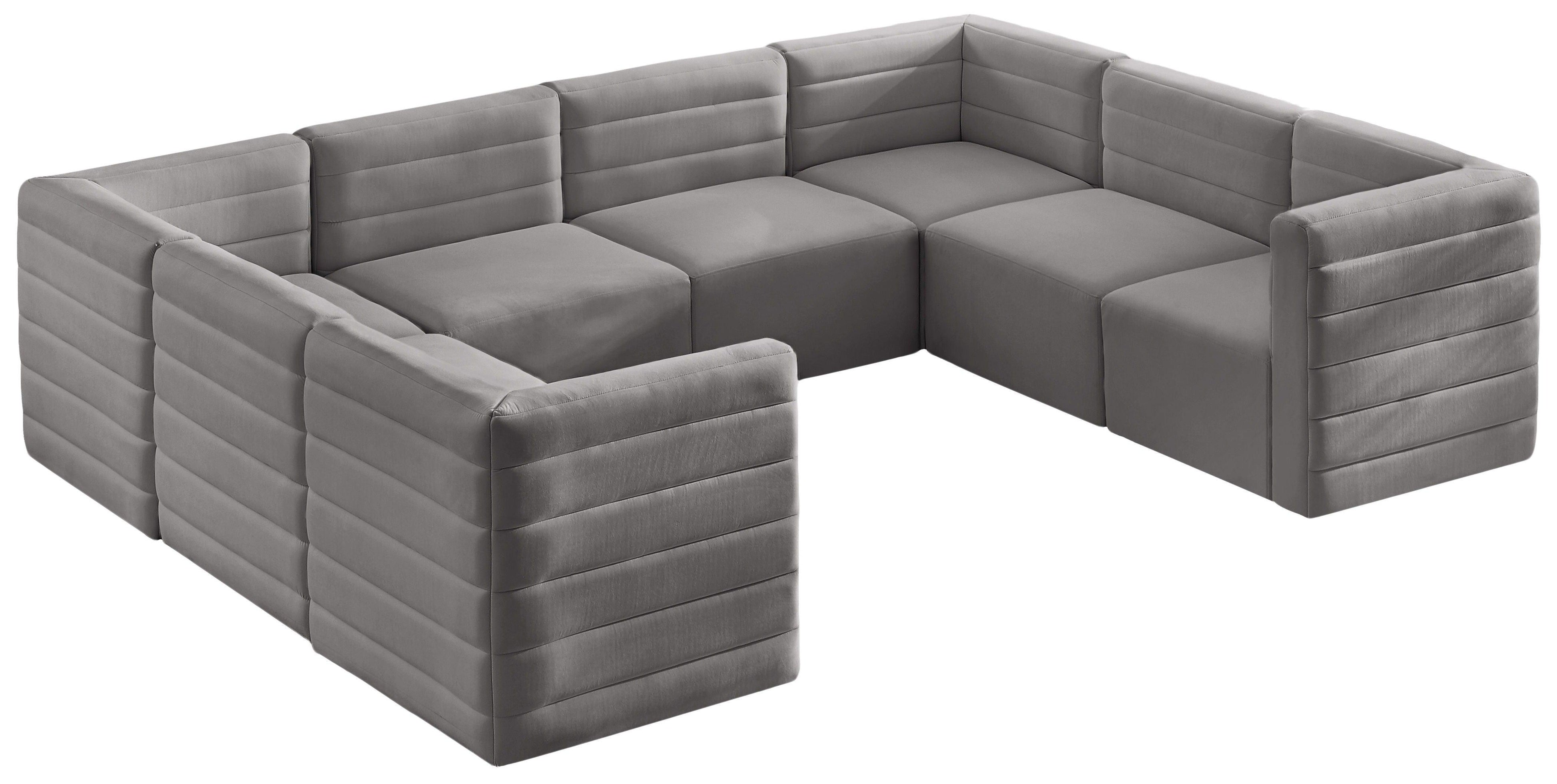 Meridian Furniture - Quincy - Modular Sectional - 5th Avenue Furniture