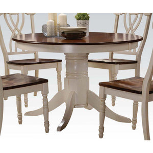 ACME - Dylan - Dining Table - Buttermilk & Oak - 5th Avenue Furniture