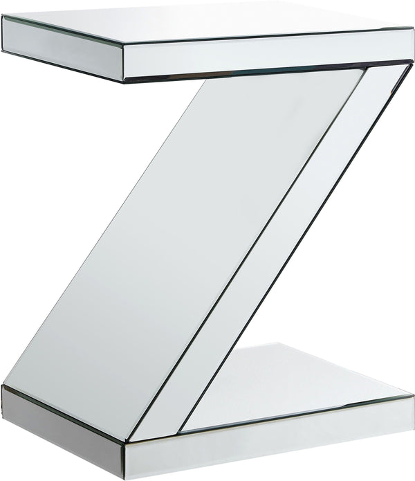 Meridian Furniture - Zee - End Table - Pearl Silver - 5th Avenue Furniture