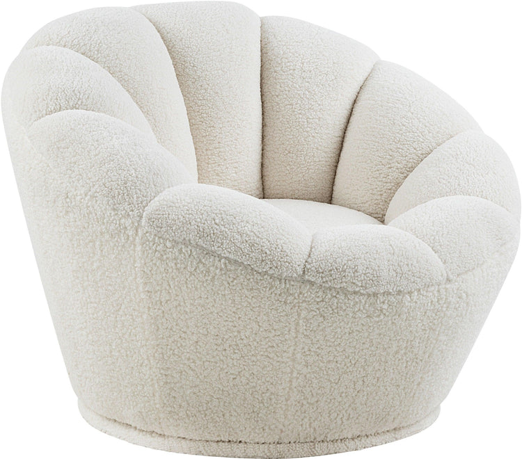 Meridian Furniture - Dream - Accent Chair - White - 5th Avenue Furniture