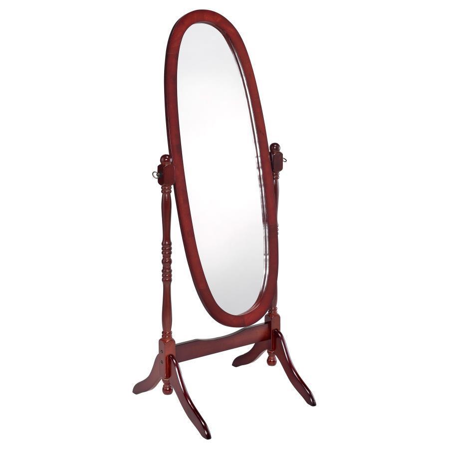 CoasterEveryday - Foyet - Oval Cheval Mirror - 5th Avenue Furniture