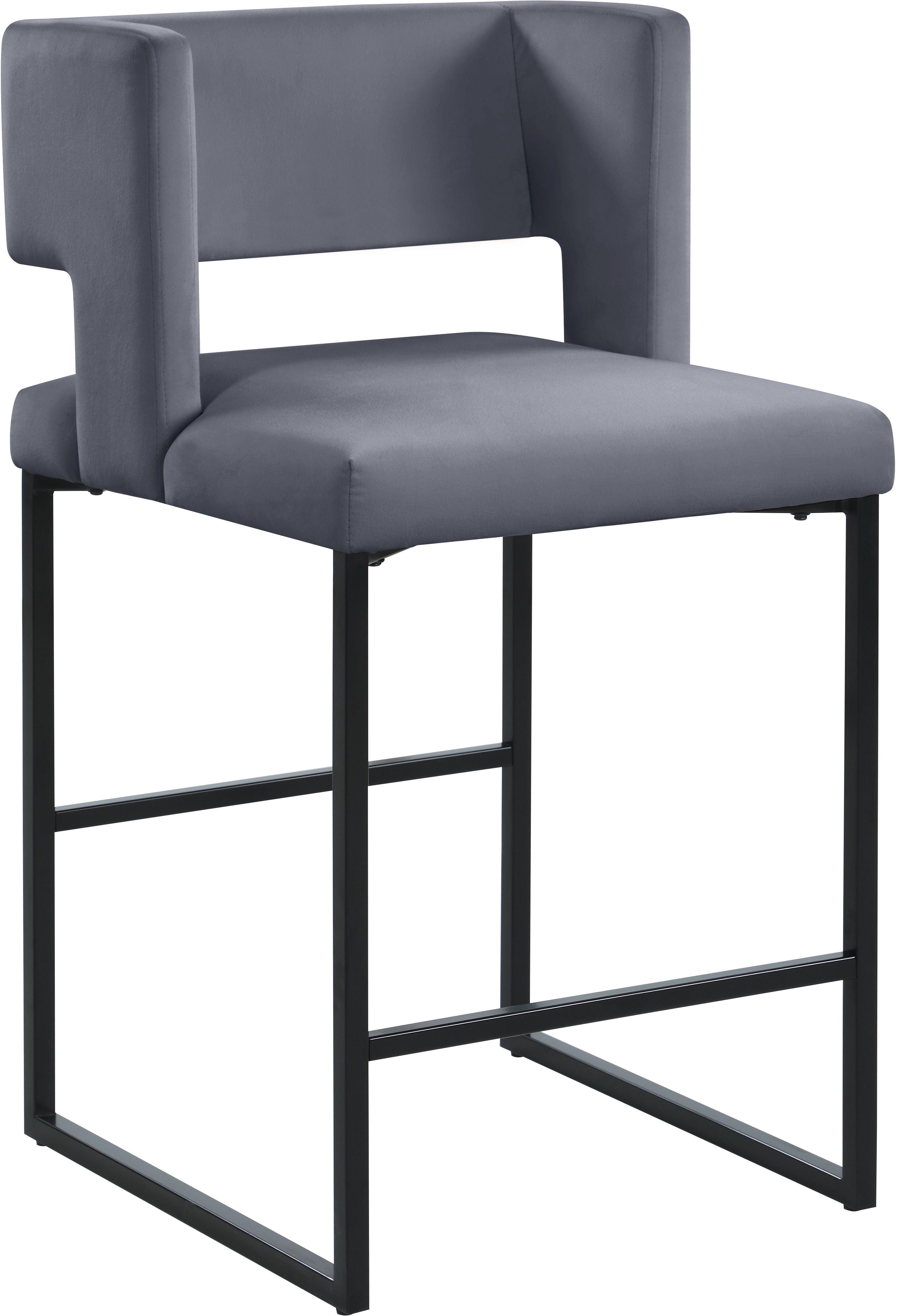 Meridian Furniture - Caleb - Counter Stool (Set of 2) - 5th Avenue Furniture