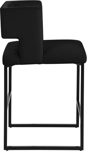 Meridian Furniture - Caleb - Counter Stool (Set of 2) - 5th Avenue Furniture