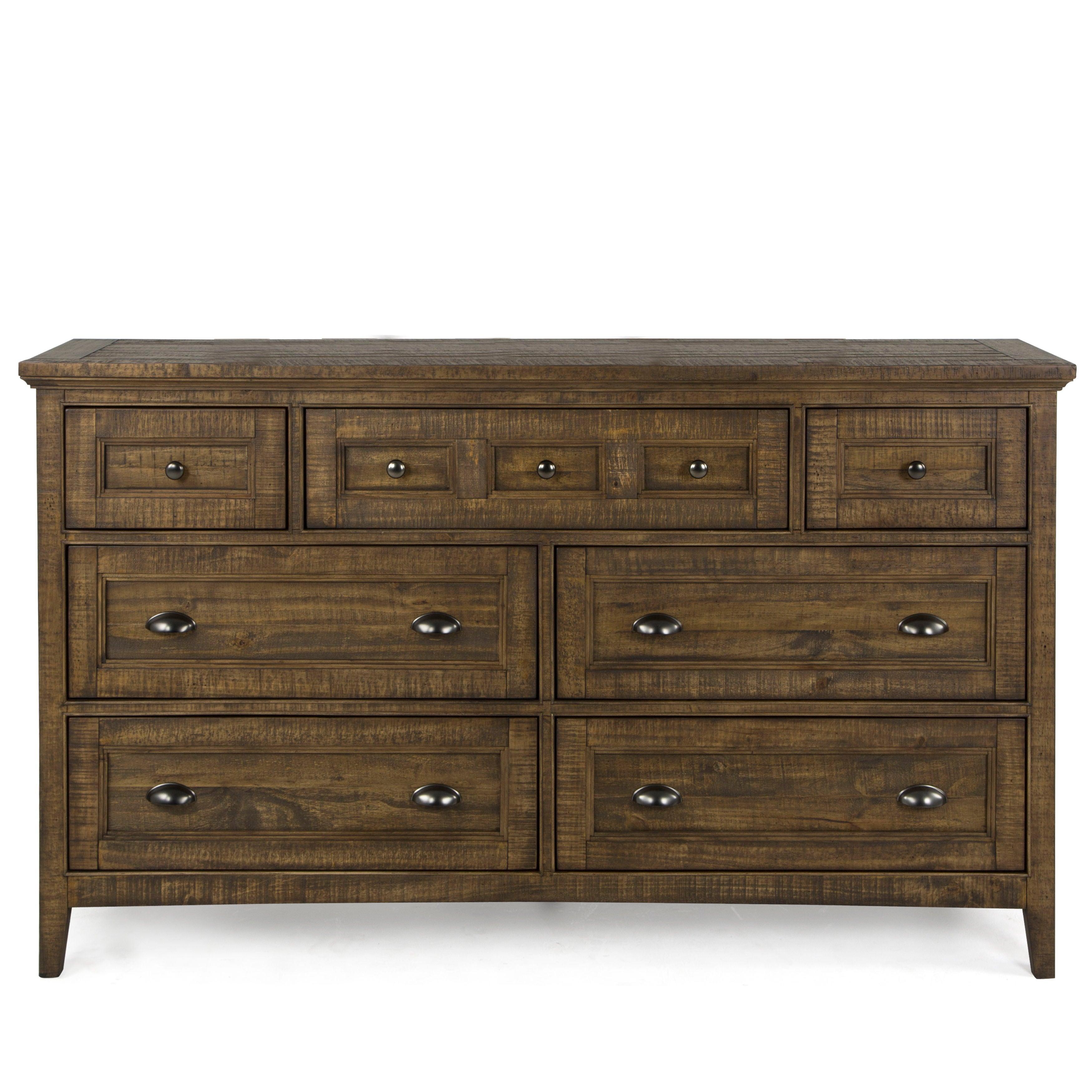 Magnussen Furniture - Bay Creek - Drawer Dresser - Toasted Nutmeg - 5th Avenue Furniture