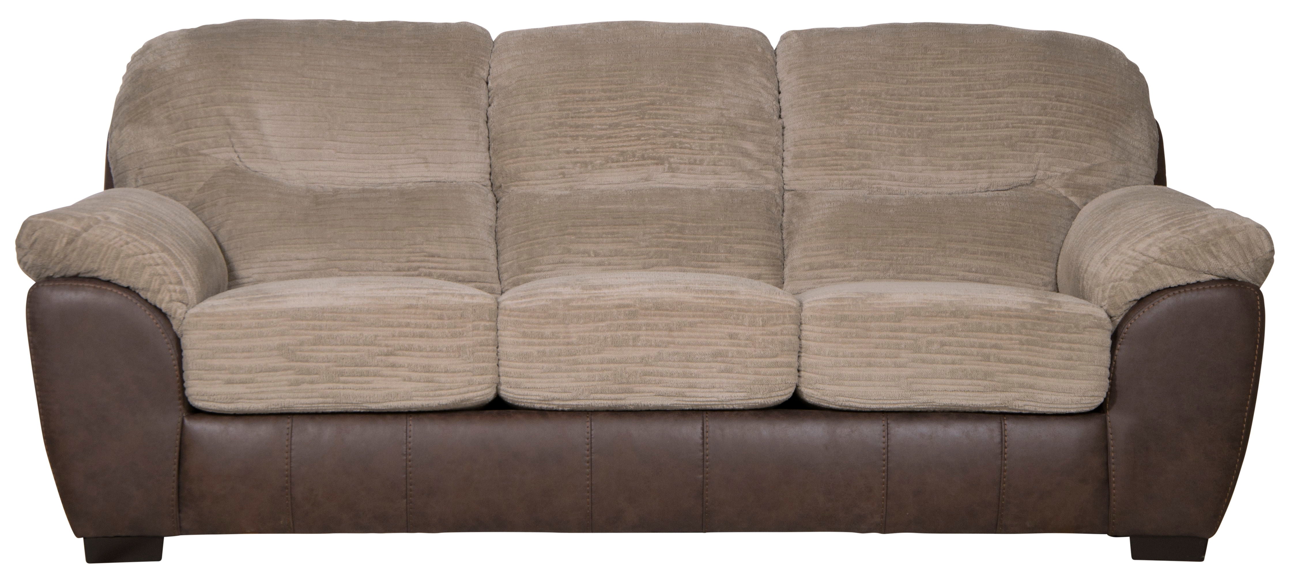 McMahon - Sofa With Drop Down Table - Bark - 5th Avenue Furniture