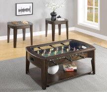 Steve Silver Furniture - Diletta - 3 Piece Table Set - Brown - 5th Avenue Furniture