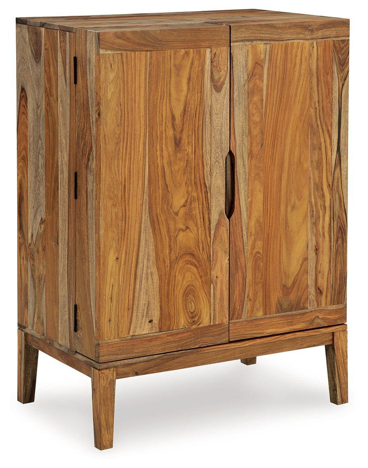 Signature Design by Ashley® - Dressonni - Brown - Bar Cabinet - 5th Avenue Furniture