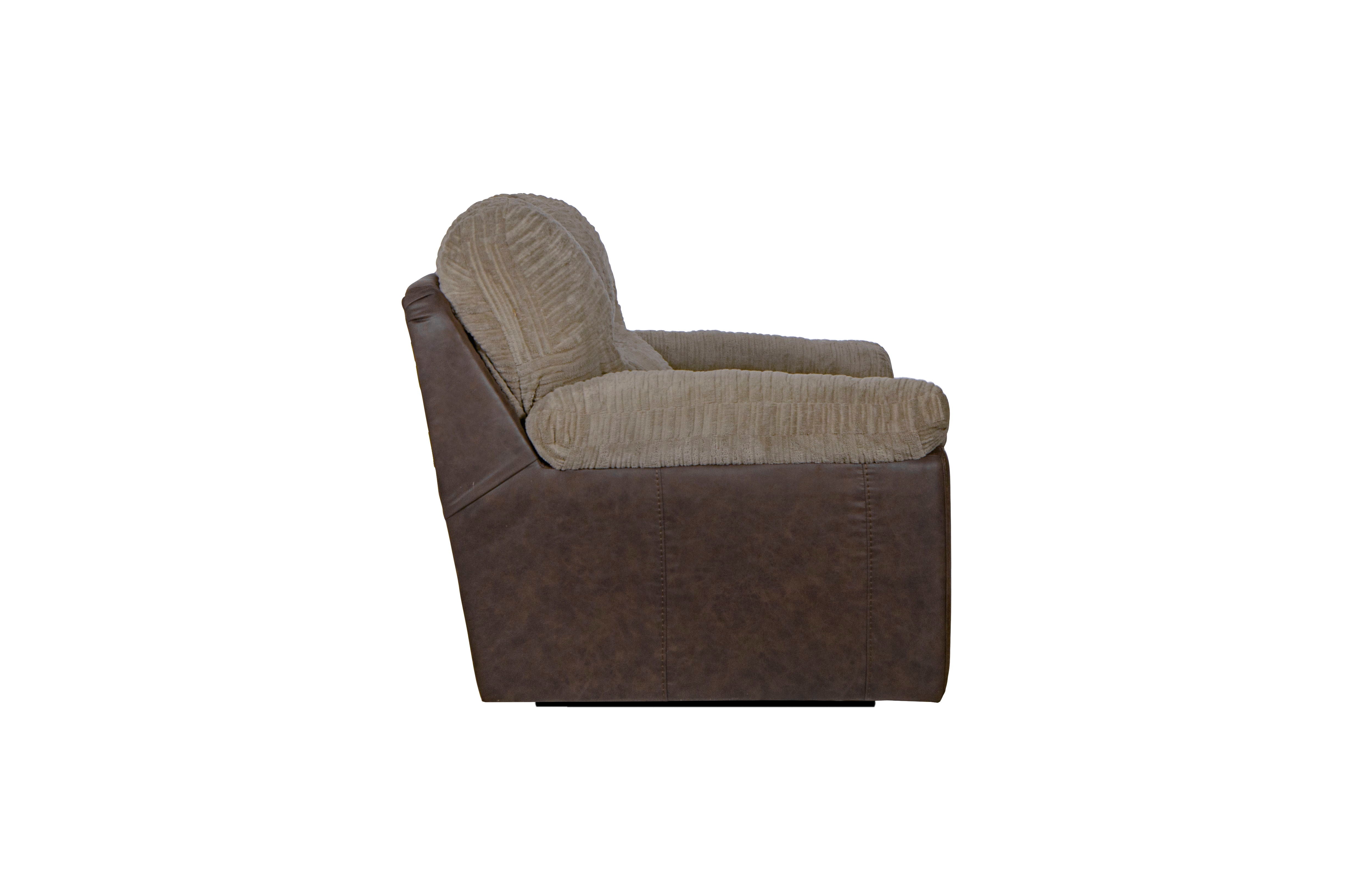 McMahon - Gliding Loveseat - Bark - 5th Avenue Furniture