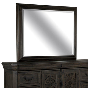 Magnussen Furniture - Bellamy - Landscape Mirror - Peppercorn - 5th Avenue Furniture