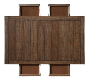 Steve Silver Furniture - Joanna - 4 Drawer Dining Table - Brown - 5th Avenue Furniture