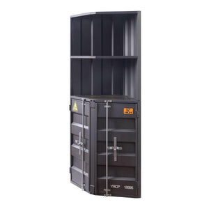 ACME - Cargo - Bookshelf - Gunmetal - 60" - 5th Avenue Furniture