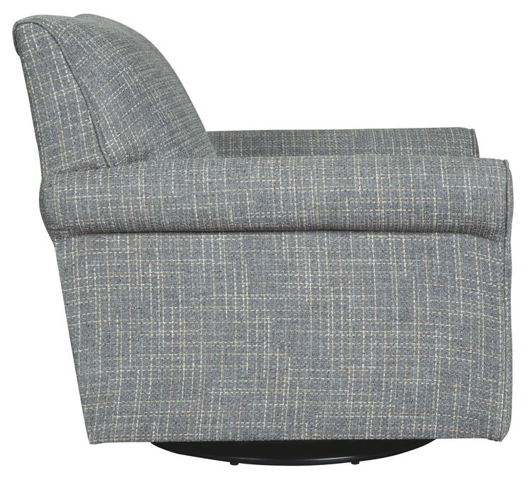 Ashley Furniture - Renley - Ash - Swivel Glider Accent Chair - 5th Avenue Furniture