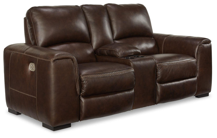 Signature Design by Ashley® - Alessandro - Power Reclining Loveseat - 5th Avenue Furniture