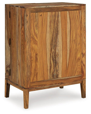 Signature Design by Ashley® - Dressonni - Brown - Bar Cabinet - 5th Avenue Furniture