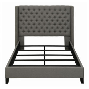 CoasterEssence - Bancroft - Demi-wing Upholstered Bed - 5th Avenue Furniture