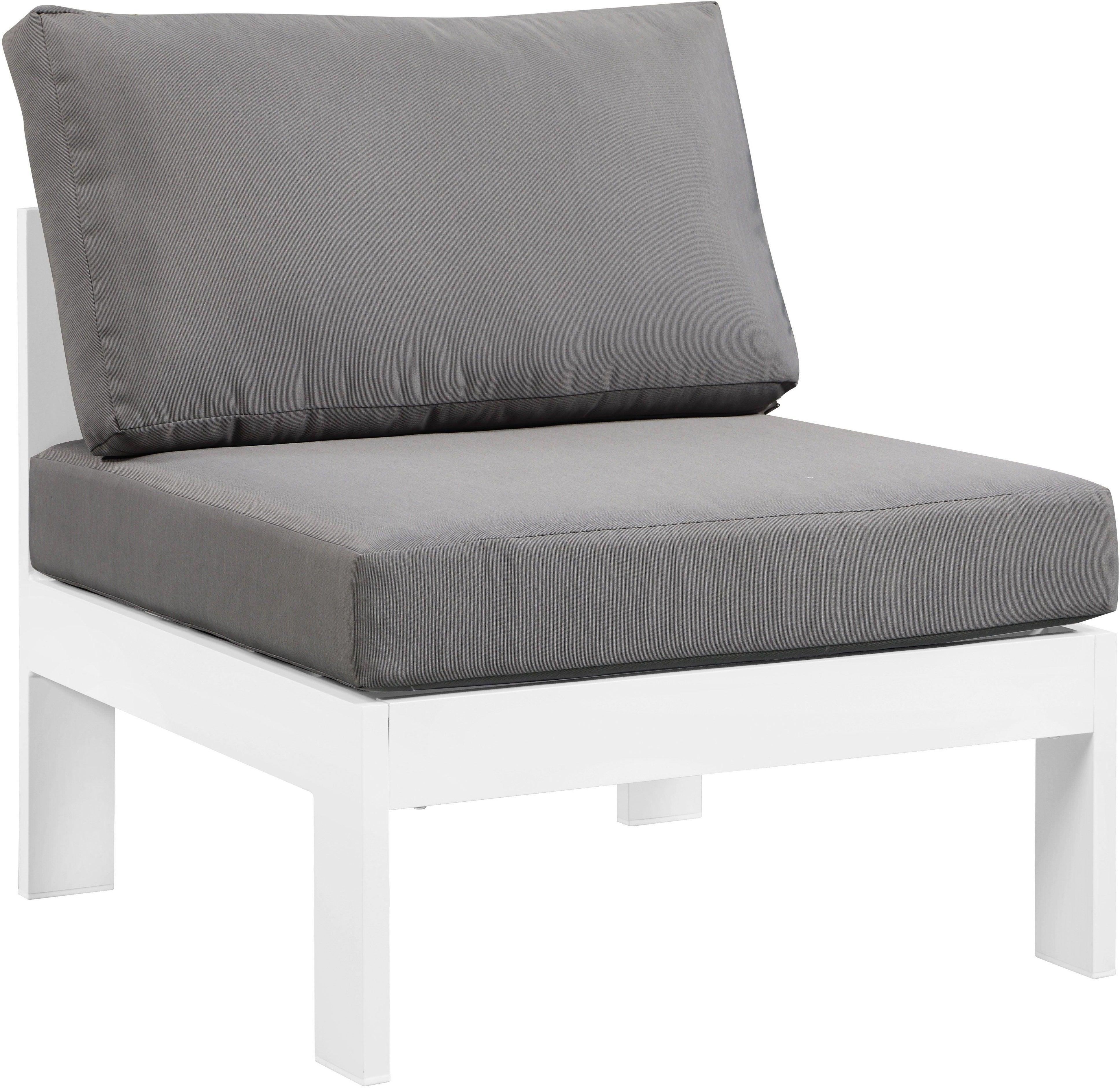 Meridian Furniture - Nizuc - Outdoor Armless Chair - 5th Avenue Furniture