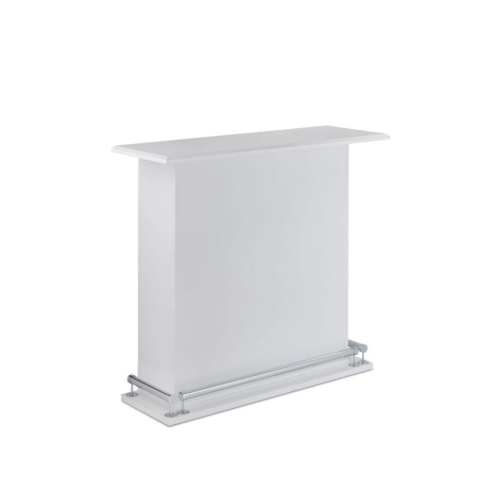 ACME - Kite - Bar Table - White High Gloss - 5th Avenue Furniture