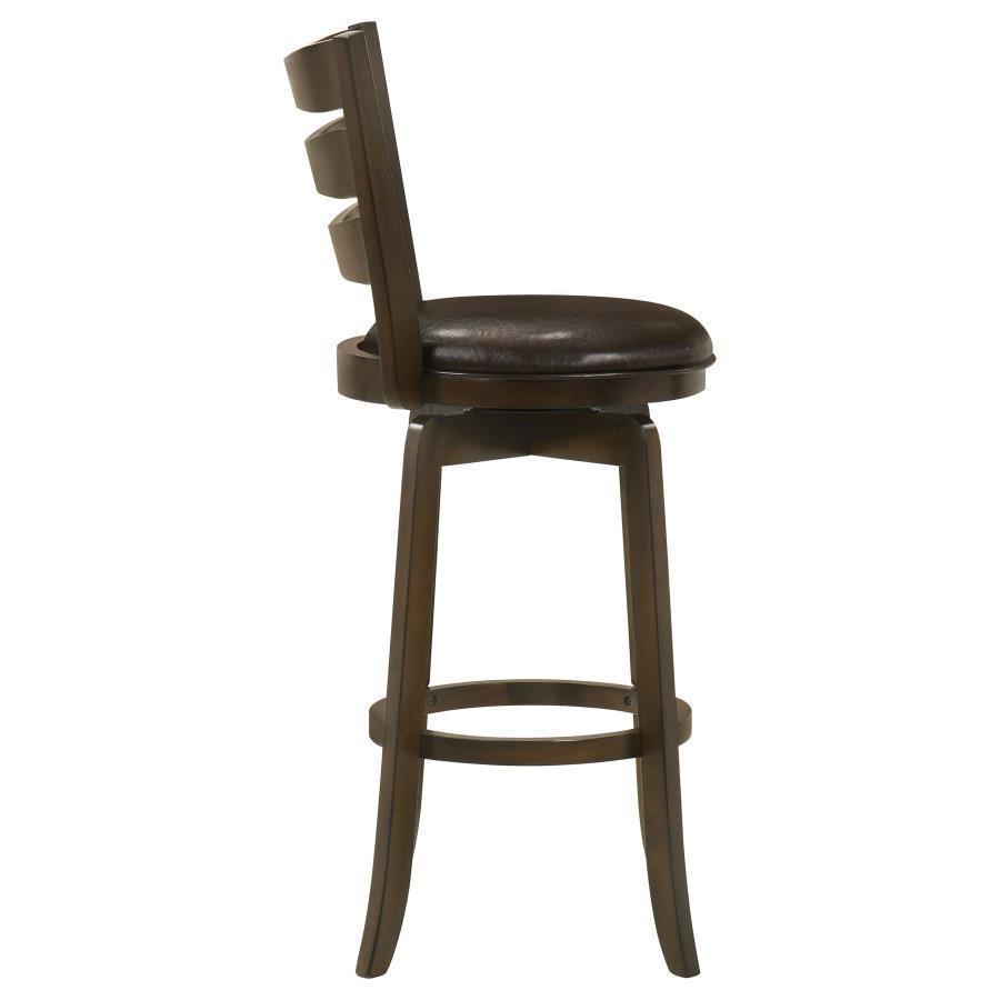 CoasterEssence - Murphy - Ladder Back Swivel Bar Stool - 5th Avenue Furniture