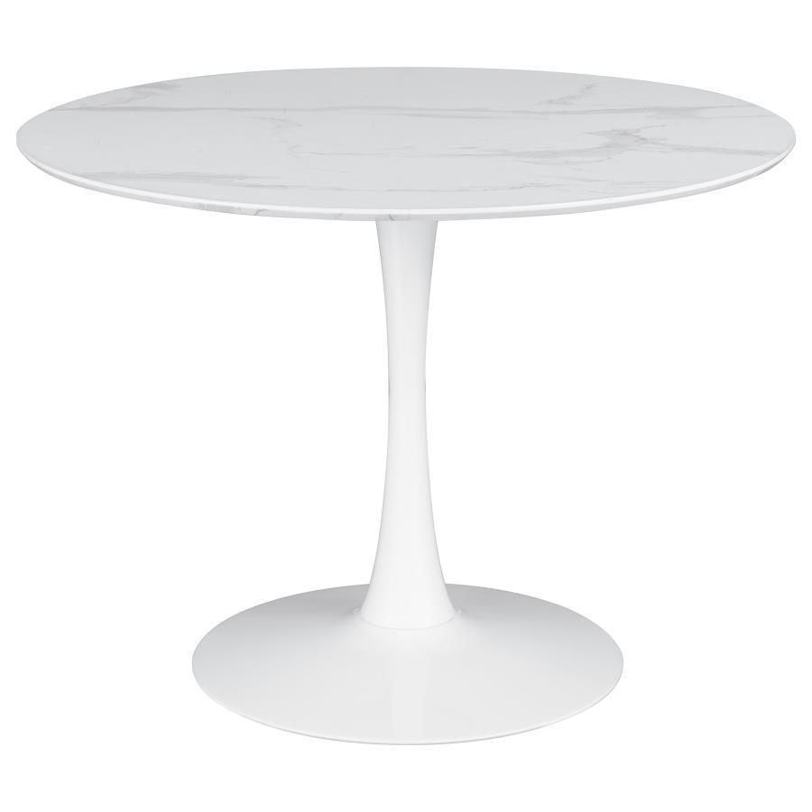 CoasterEveryday - Arkell - Round Pedestal Dining Table - 5th Avenue Furniture