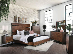 Furniture of America - Fulton - Mirror - Dark Oak / Dark Walnut - 5th Avenue Furniture