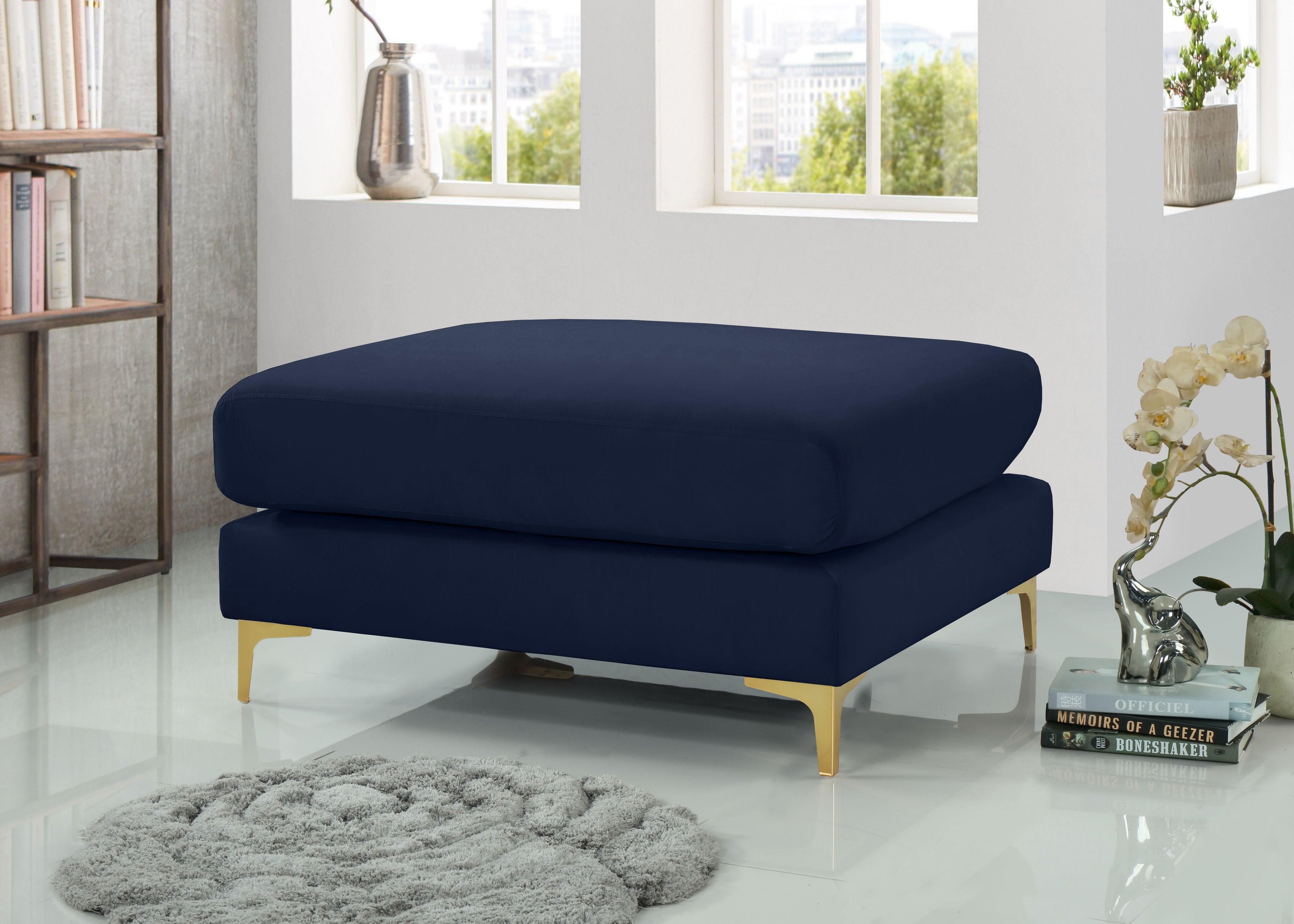 Meridian Furniture - Julia - Modular Ottoman - 5th Avenue Furniture