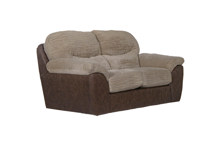 McMahon - Gliding Loveseat - Bark - 5th Avenue Furniture