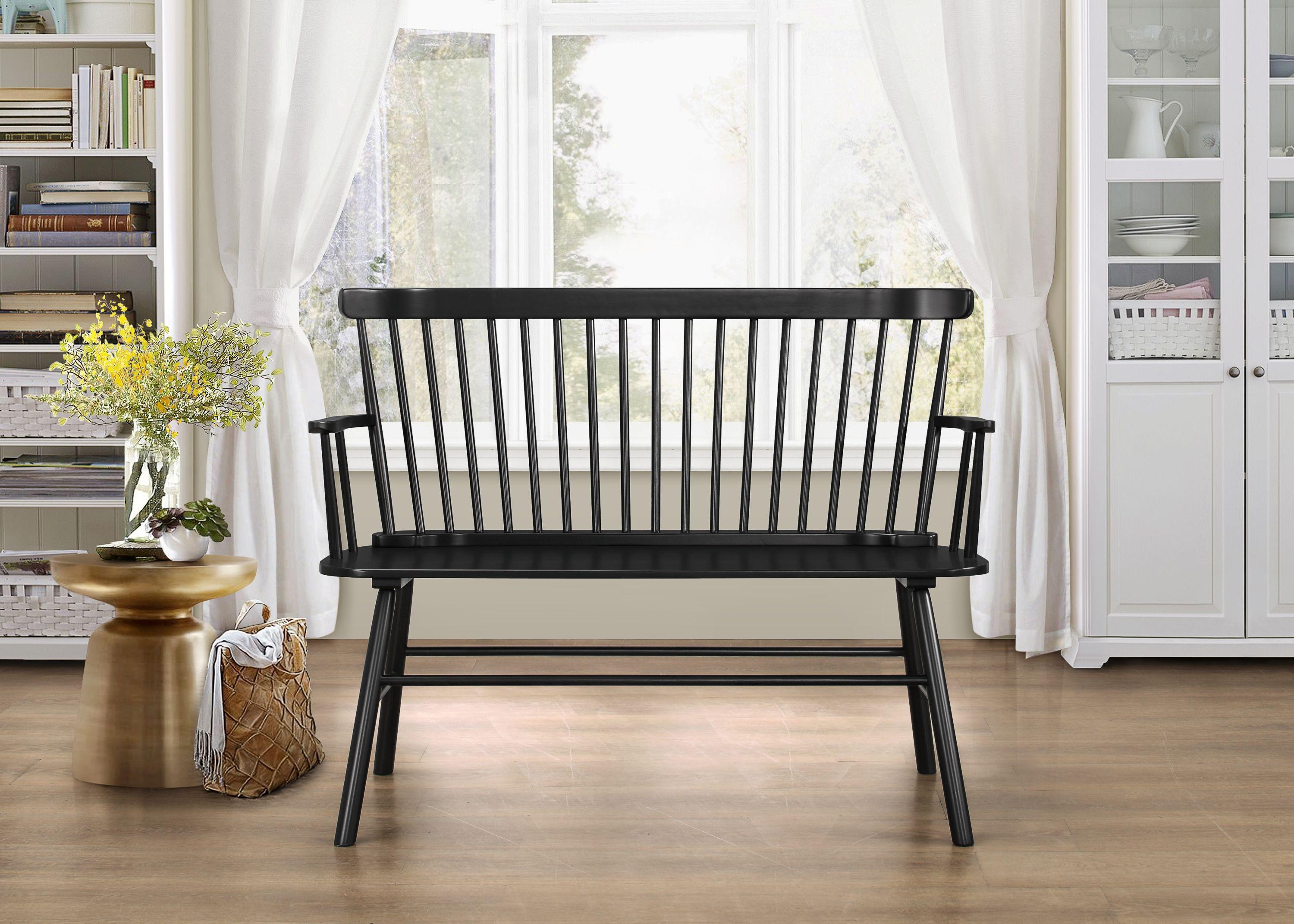 Crown Mark - Jerimiah - Spindleback Bench - 5th Avenue Furniture