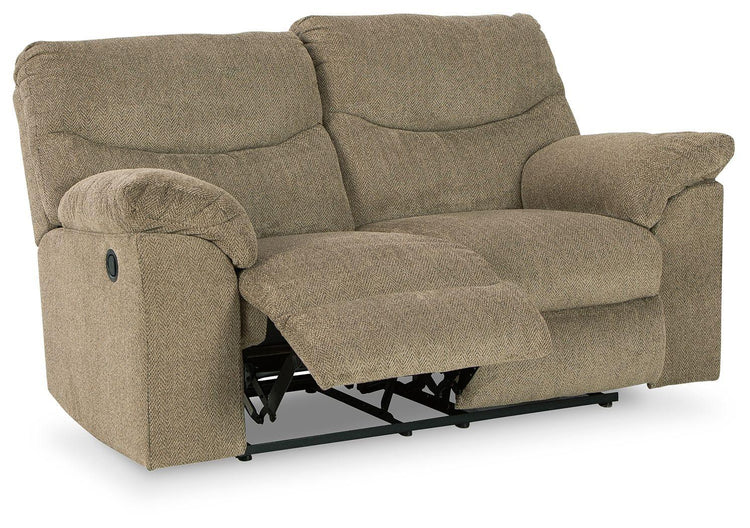 Signature Design by Ashley® - Alphons - Reclining Loveseat - 5th Avenue Furniture