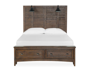 Magnussen Furniture - Bay Creek - Complete Lamp Panel Storage Bed - 5th Avenue Furniture