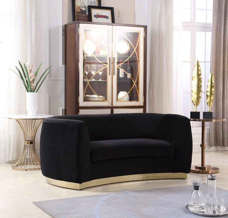 Meridian Furniture - Julian - Loveseat - 5th Avenue Furniture