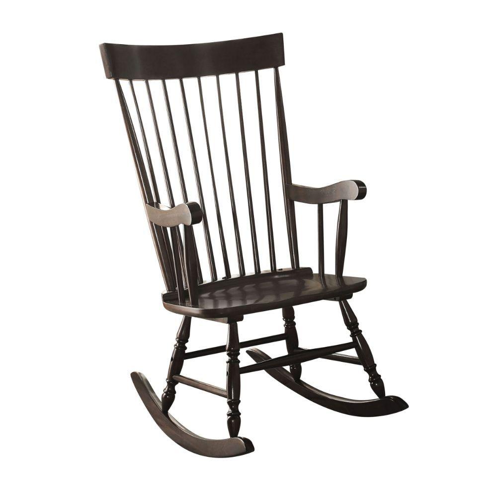 ACME - Arlo - Rocking Chair - Black - 5th Avenue Furniture