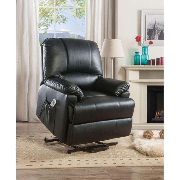 ACME - Ixora - Recliner w/Power Lift & Massage - 5th Avenue Furniture