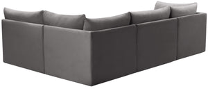 Meridian Furniture - Jacob - 4 Pc. Modular Sectional - 5th Avenue Furniture