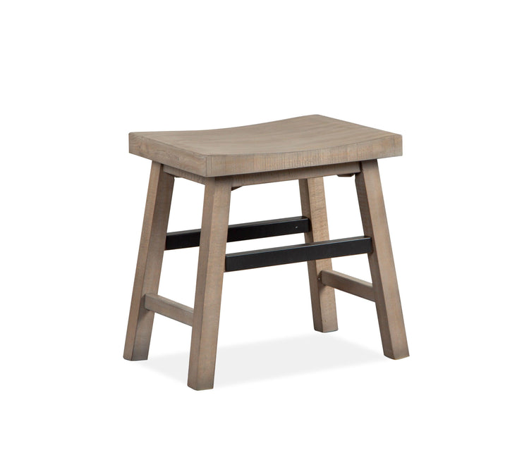 Magnussen Furniture - Paxton Place - Stool - Dovetail Grey - 5th Avenue Furniture