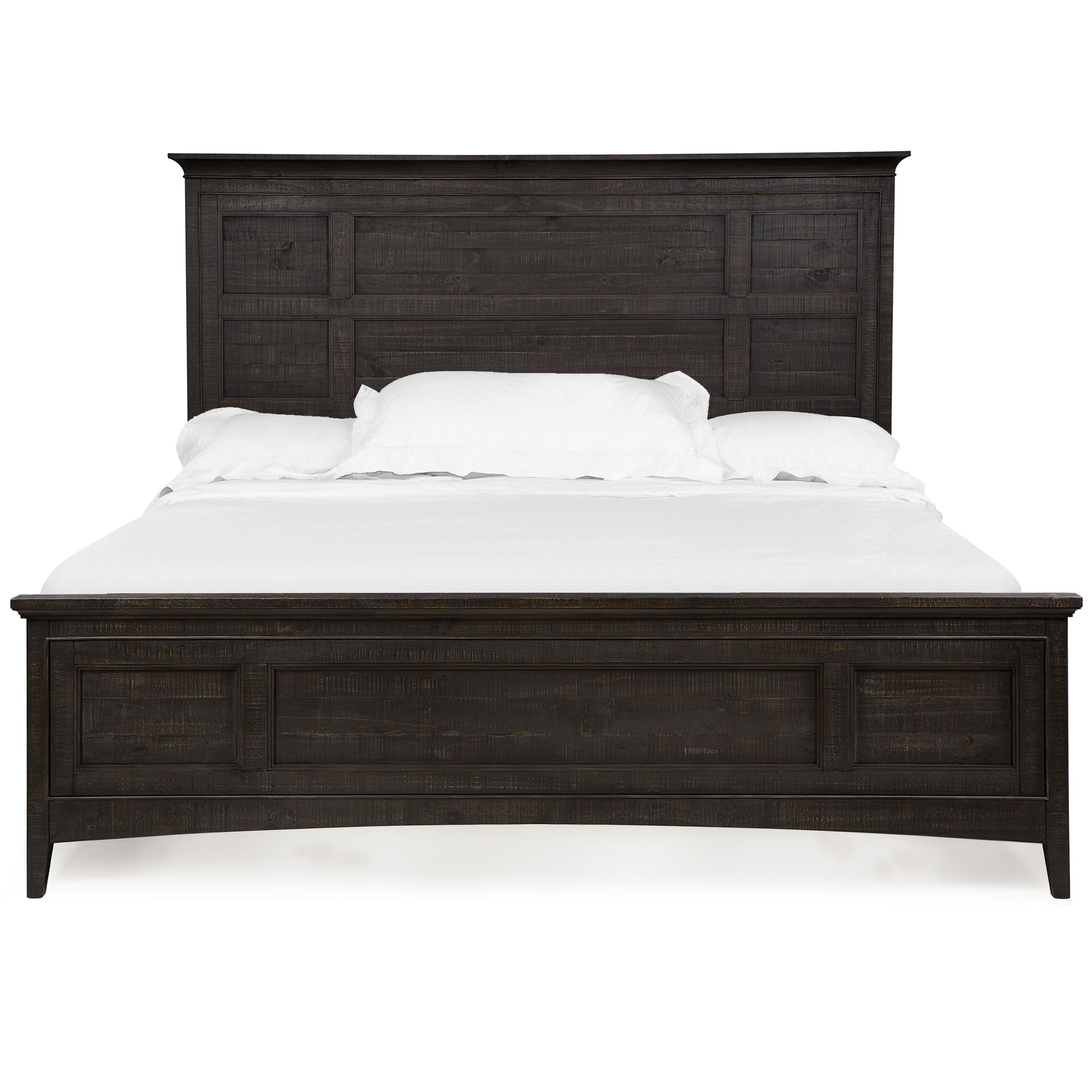 Magnussen Furniture - Westley Falls - Complete Panel Bed With Storage Rails - 5th Avenue Furniture