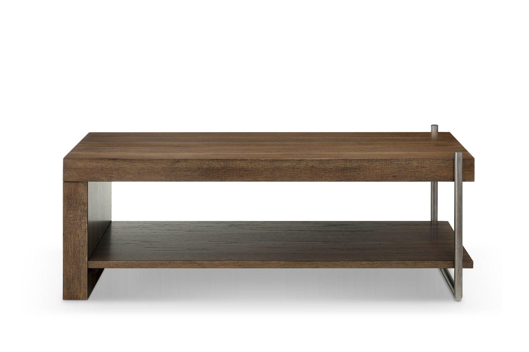 Magnussen Furniture - Baxton - Rectangular Cocktail Table - Sienna Ridge - 5th Avenue Furniture