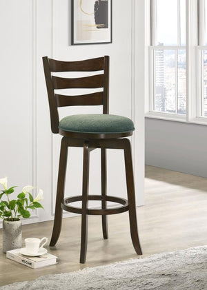 CoasterEssence - Murphy - Ladder Back Swivel Bar Stool - 5th Avenue Furniture