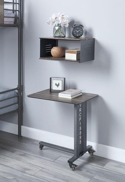 ACME - Cargo - Accent Table w/Wall Shelf - 5th Avenue Furniture